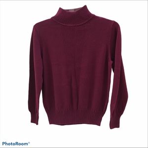 Dressbarn violet sweater